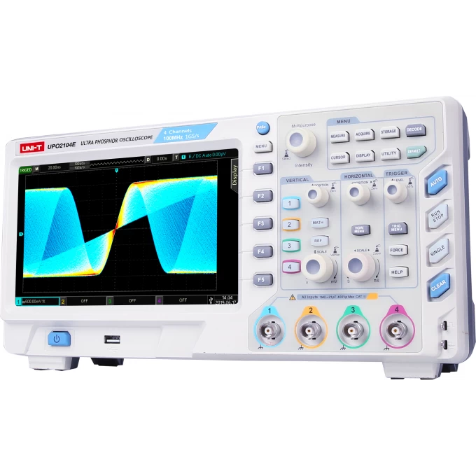 Осциллограф цифровой UNI-T UPO2104 Осциллограф цифровой UNI-T UPO2104