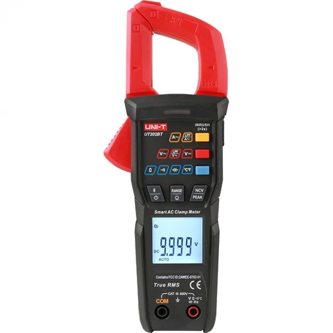 Токовые клещи UNI-T UT202T 13-1084 Токовые клещи UNI-T UT202T 13-1084